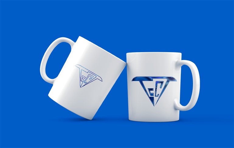 Le logo du TEC apposé sur des mugs